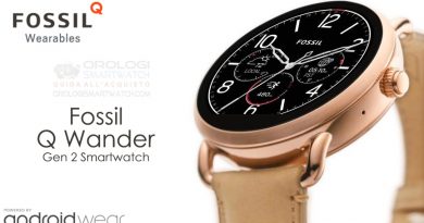 Scheda Tecnica Fossil Q Wander Gen 2 Smartwatch