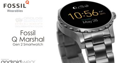 Scheda Tecnica Fossil Q Marshal Gen 2 Smartwatch