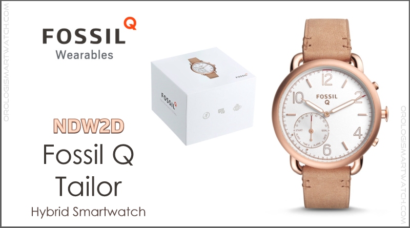 Scheda Tecnica Fossil Q Tailor Hybrid Smartwatch
