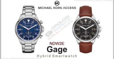 Scheda Tecnica Michael Kors Access Gage Hybrid Smartwatch