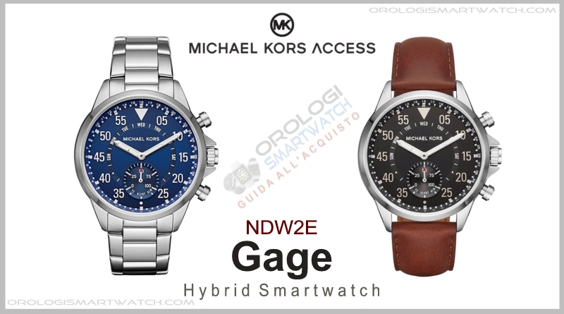 Scheda Tecnica Michael Kors Access Gage Hybrid Smartwatch