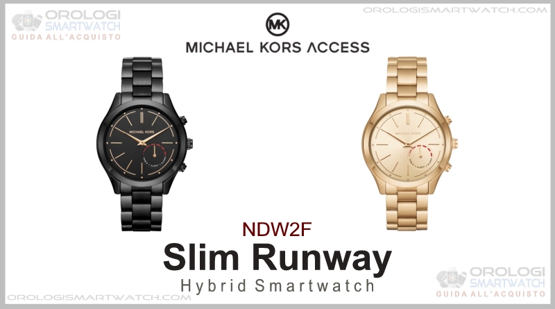 Scheda Tecnica Michael Kors Slim Runway Smartwatch