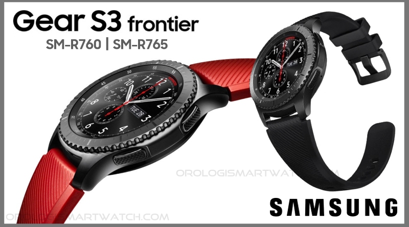 Scheda Tecnica Samsung Gear S3 Frontier
