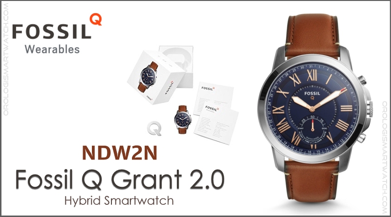 Scheda Tecnica Fossil Q Grant Gen 2 Hybrid Smartwatch