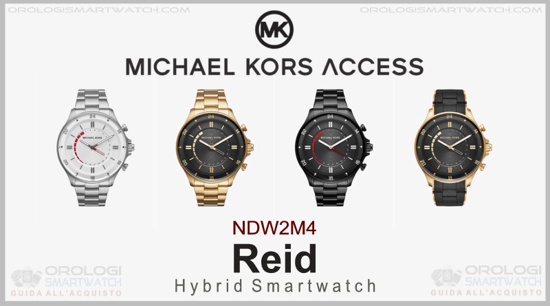 Scheda Tecnica Michael Kors Access Reid Hybrid Smartwatch