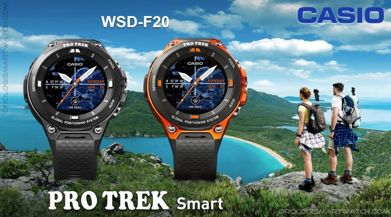 Scheda Tecnica Casio PRO TREK Smart WSD-F20