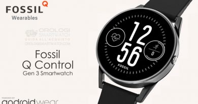 Scheda Tecnica Fossil Q Control Gen 3 Smartwatch