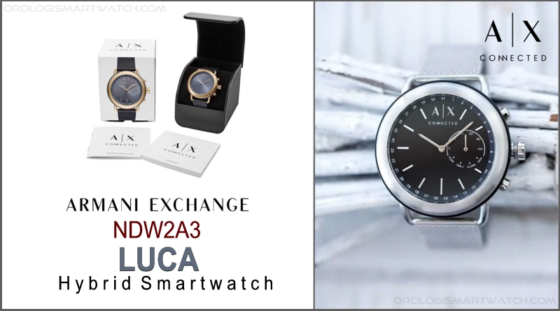 Scheda Tecnica Armani Exchange Connected Luca Hybrid Smartwatch