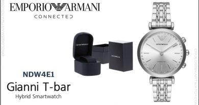 Scheda Tecnica Emporio Armani Connected Gianni T-Bar Hybrid Smartwatch