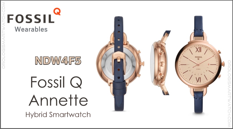 Scheda Tecnica Fossil Q Annette Hybrid Smartwatch