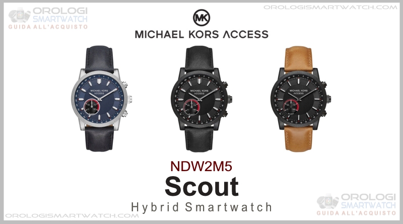 Scheda Tecnica Michael Kors Access Scout Hybrid Smartwatch