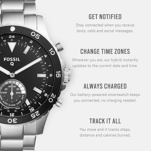 Fossil Q Crewmaster FTW1126 Hybrid Smartwatch