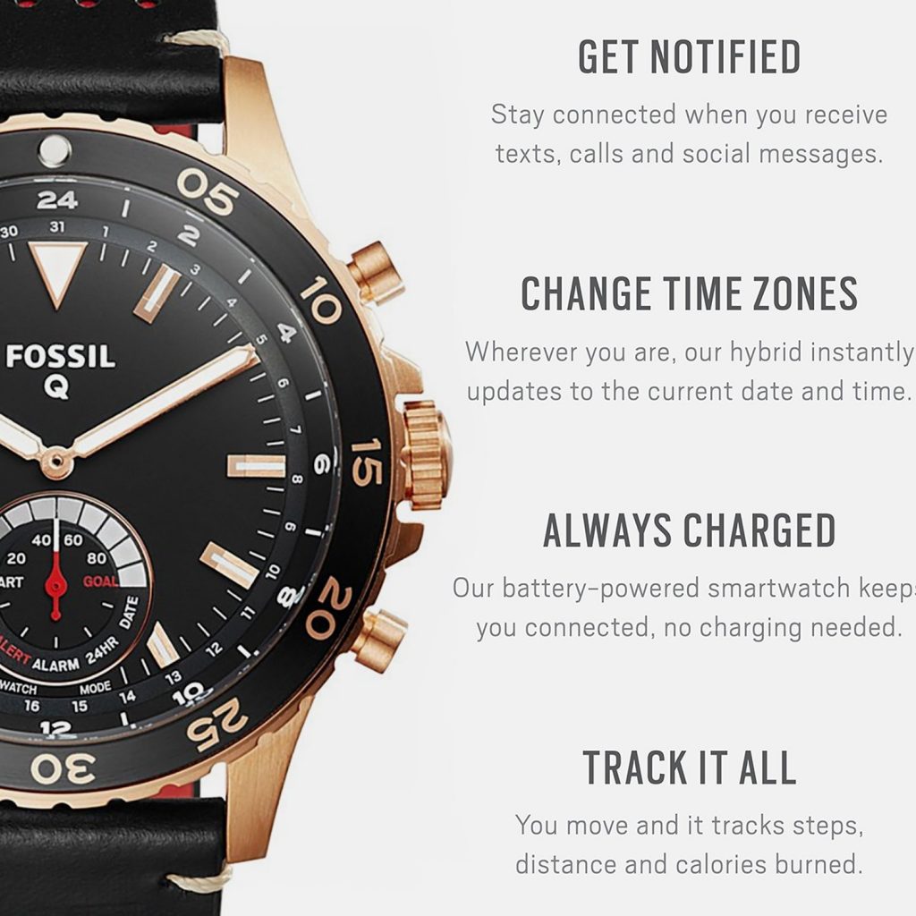 Fossil Q Crewmaster FTW1141 Hybrid Smartwatch