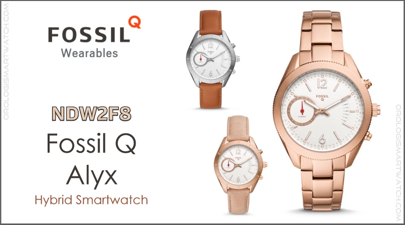 Scheda Tecnica Fossil Q Alyx Hybrid Smartwatch