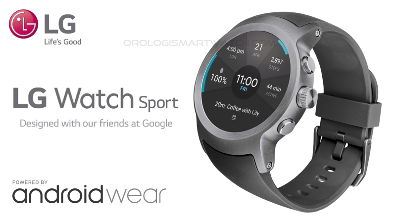 Scheda Tecnica LG Watch Sport