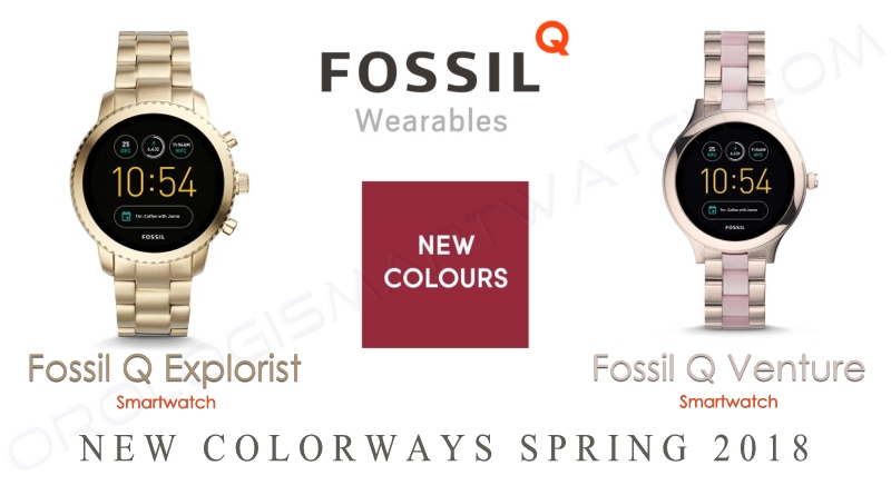 Fossil, due nuovi colori per Q Venture e Q Explorist