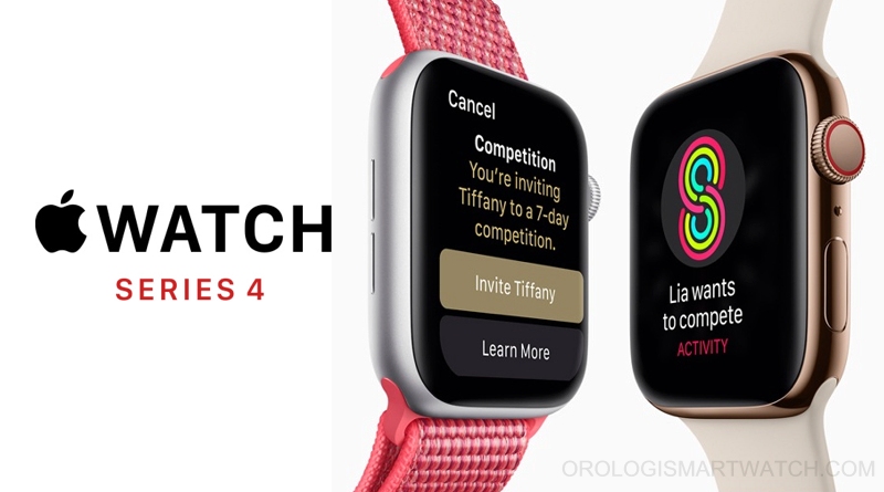 Apple Watch Series 4: nuovo look e funzioni avanzate per la comunicazione, la salute e il fitness
