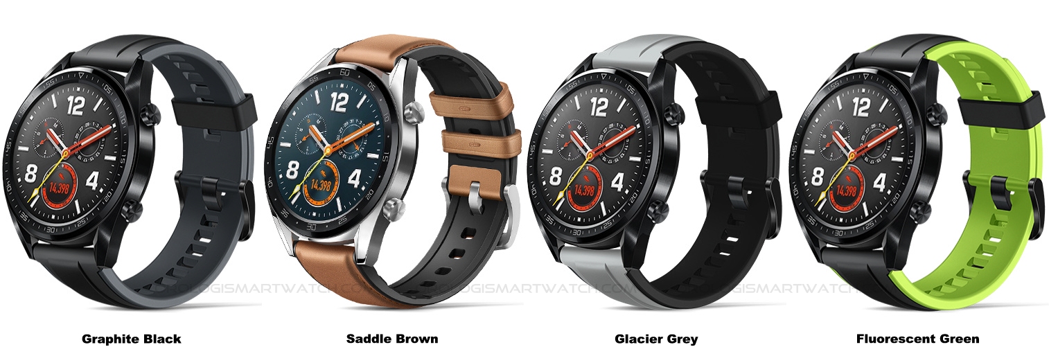 Scheda Tecnica Huawei Watch GT - colori disponibili