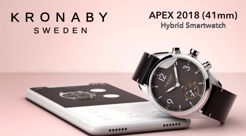 Scheda Tecnica Kronaby Apex 2018 41mm Hybrid Smartwatch