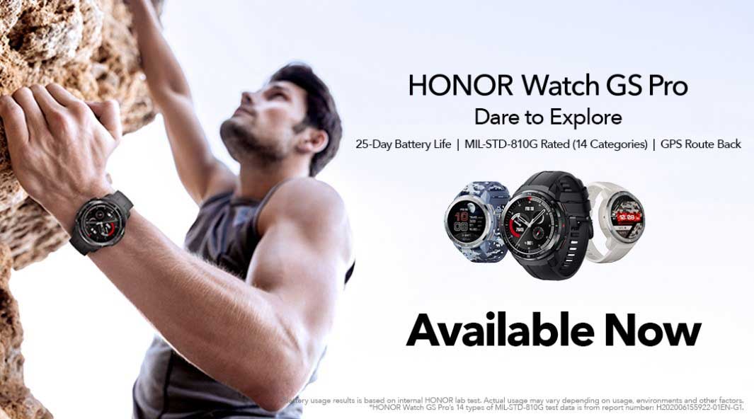 Comunicato stampa lancio Honor Watch GS Pro (28 SETTEMBRE 2020)