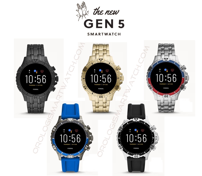 Scheda Tecnica Fossil Garrett HR Gen 5 Smartwatch