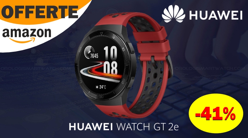 Huawei Watch GT 2e in offerta su Amazon a meno di 100 euro
