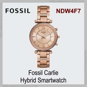 Fossil Carlie Hybrid Smartwatch (NDW4F7)