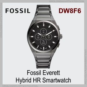 Fossil Everett Hybrid HR Smartwatch (DW8F6)