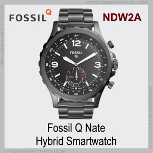 Fossil Q Nate Hybrid Smartwatch (NDW2A)