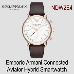 Emporio Armani Connected NDW2E4 Aviator Hybrid Smartwatch