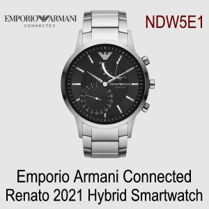 Emporio Armani Connected NDW5E1 Renato 2021 Hybrid Smartwatch