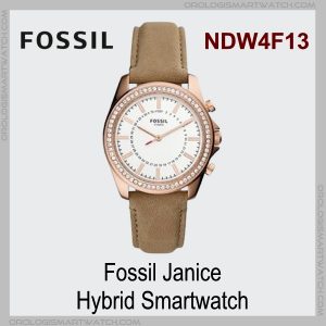 Fossil NDW4F13 Janice Hybrid Smartwatch