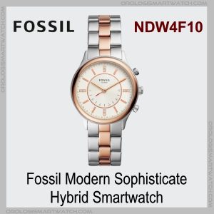 Fossil NDW4F10 Modern Sophisticate Hybrid Smartwatch