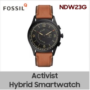 NDW3G Fossil Q Activist Hybrid Smartwatch