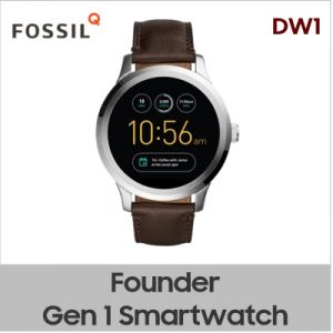 DW1 Fossil Q Founder Gen 1 Smartwatch
