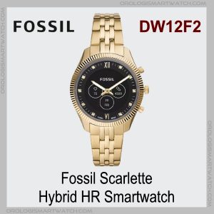 Fossil Scarlette Hybrid HR Smartwatch (DW12F2)