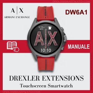 Armani Exchange Connected Drexler Extensions Touchscreen (DW6A1)