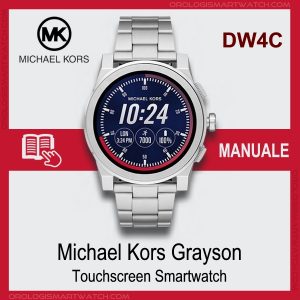 Michael Kors DW4C - Grayson Touchscreen Smartwatch