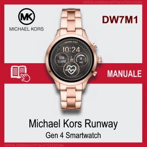 Michael Kors DW7M1 - Runway Touchscreen Smartwatch