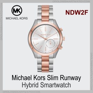 Michael Kors NDW2F Slim Runway Hybrid Smartwatch
