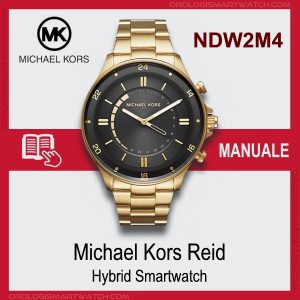 Michael Kors NDW2M4 Reid Hybrid Smartwatch